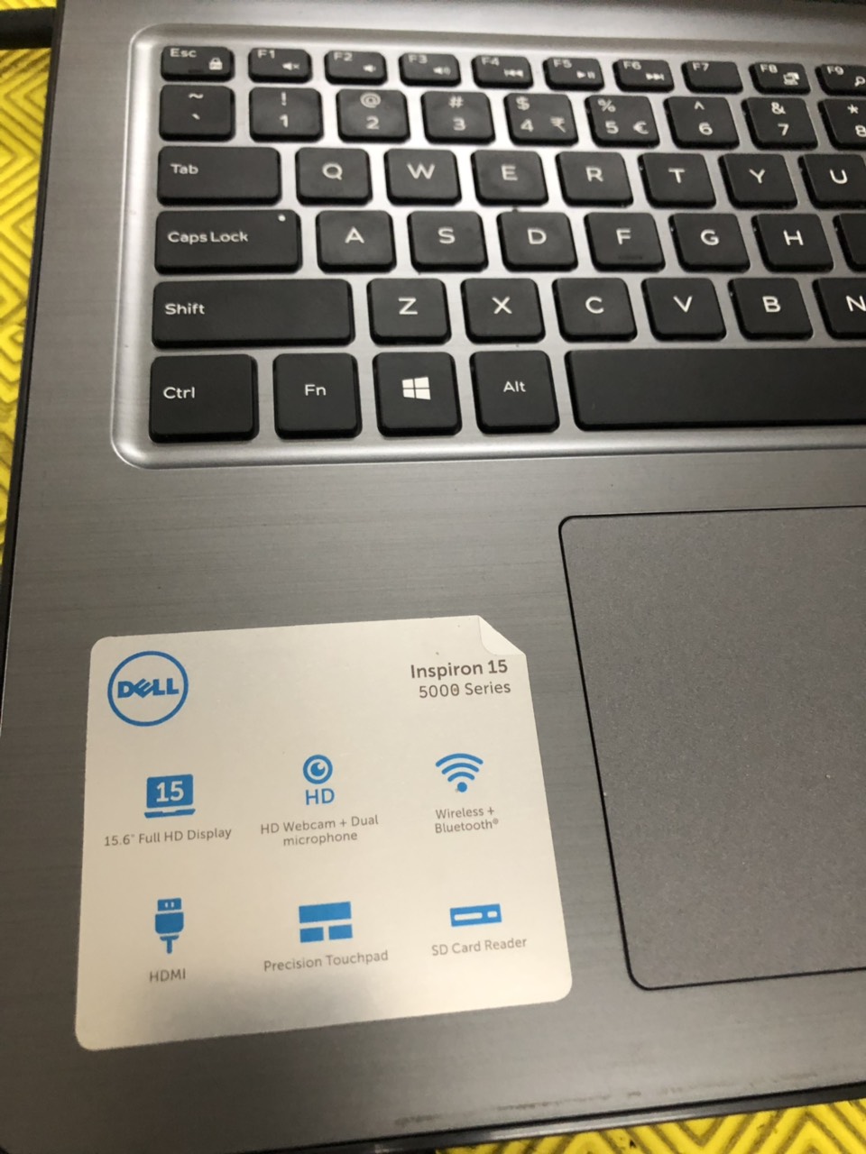 Dell Inspiron 5567 | CORE I5 | RAM 8GB | SSD 480GB | MÀN 15.6 IN
