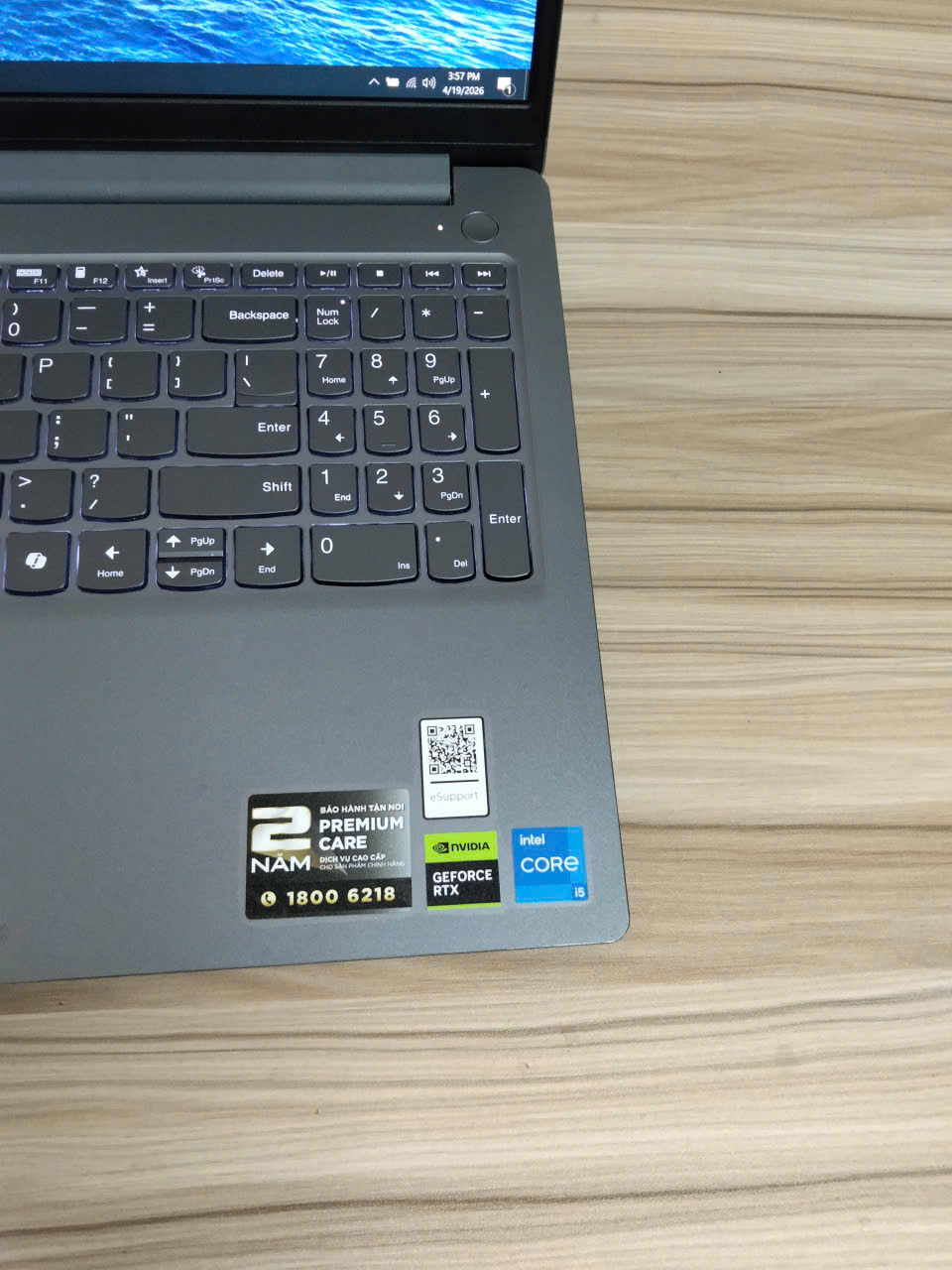 Lenovo LOQ 15IAX9E | CORE I5 12450HX | RTX 3050 6GB | RAM 16GB | SSD 512GB