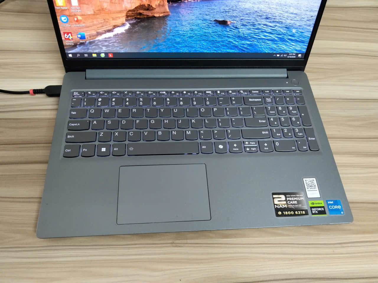 Lenovo LOQ 15IAX9E | CORE I5 12450HX | RTX 3050 6GB | RAM 16GB | SSD 512GB