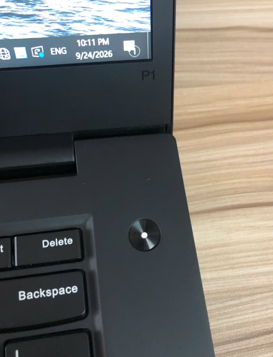 MÁY TRẠM Lenovo ThinkPad P1 | CORE I7 8750H | RAM 16GB | VGA GTX 1050 Ti | MÀN 15.6